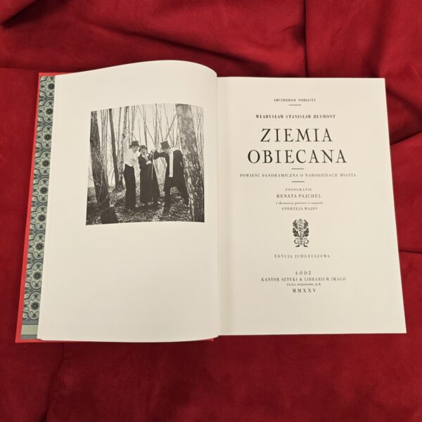 Ziemia Obiecana Librarium Imago Edycja Złota Cegła Mora